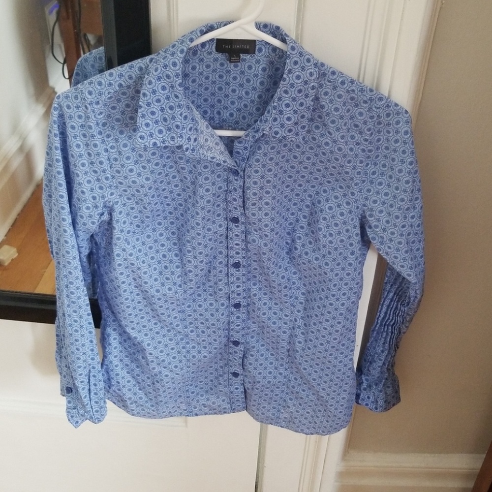 Patterned button down